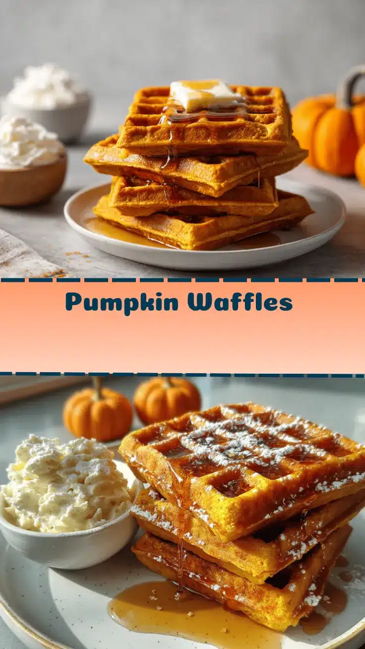 pumpkin waffles recipe
