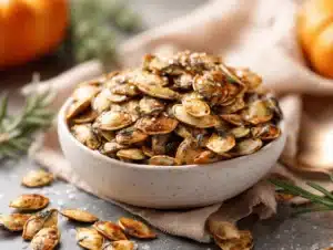 roasted pumpkin seeds - featured image