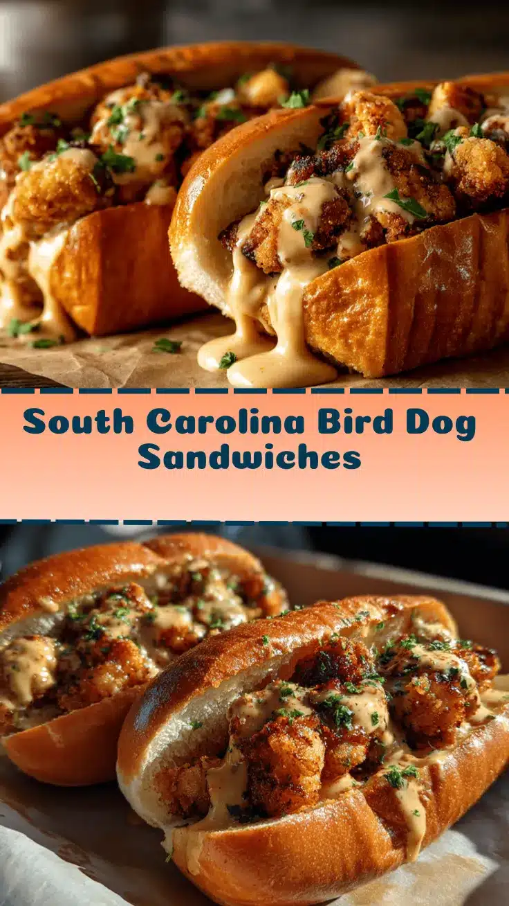 South Carolina Bird Dog Sandwiches recipe