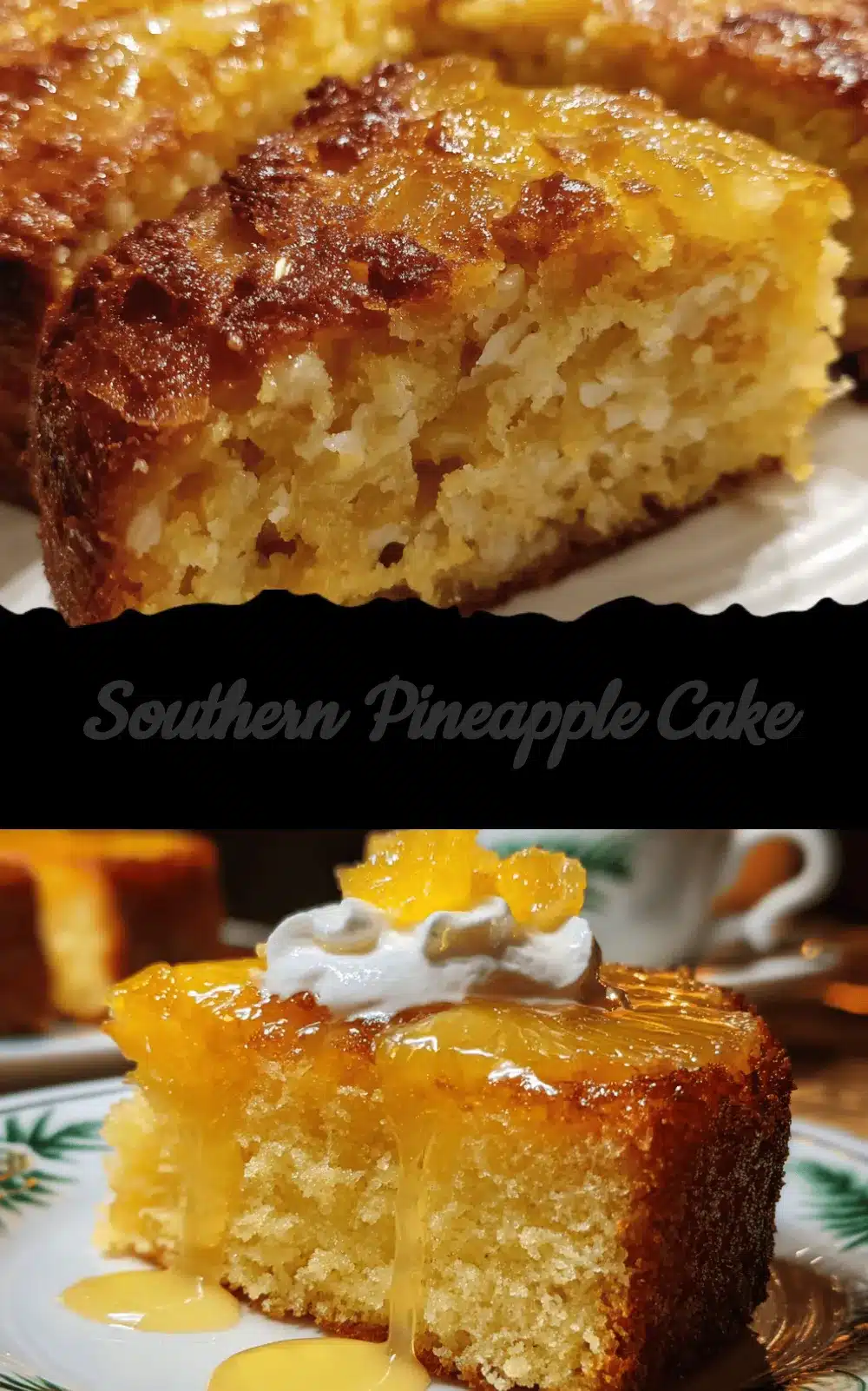 Southern Pineapple Cake recipe