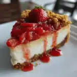 Strawberry Crunch Cheesecake - featured image