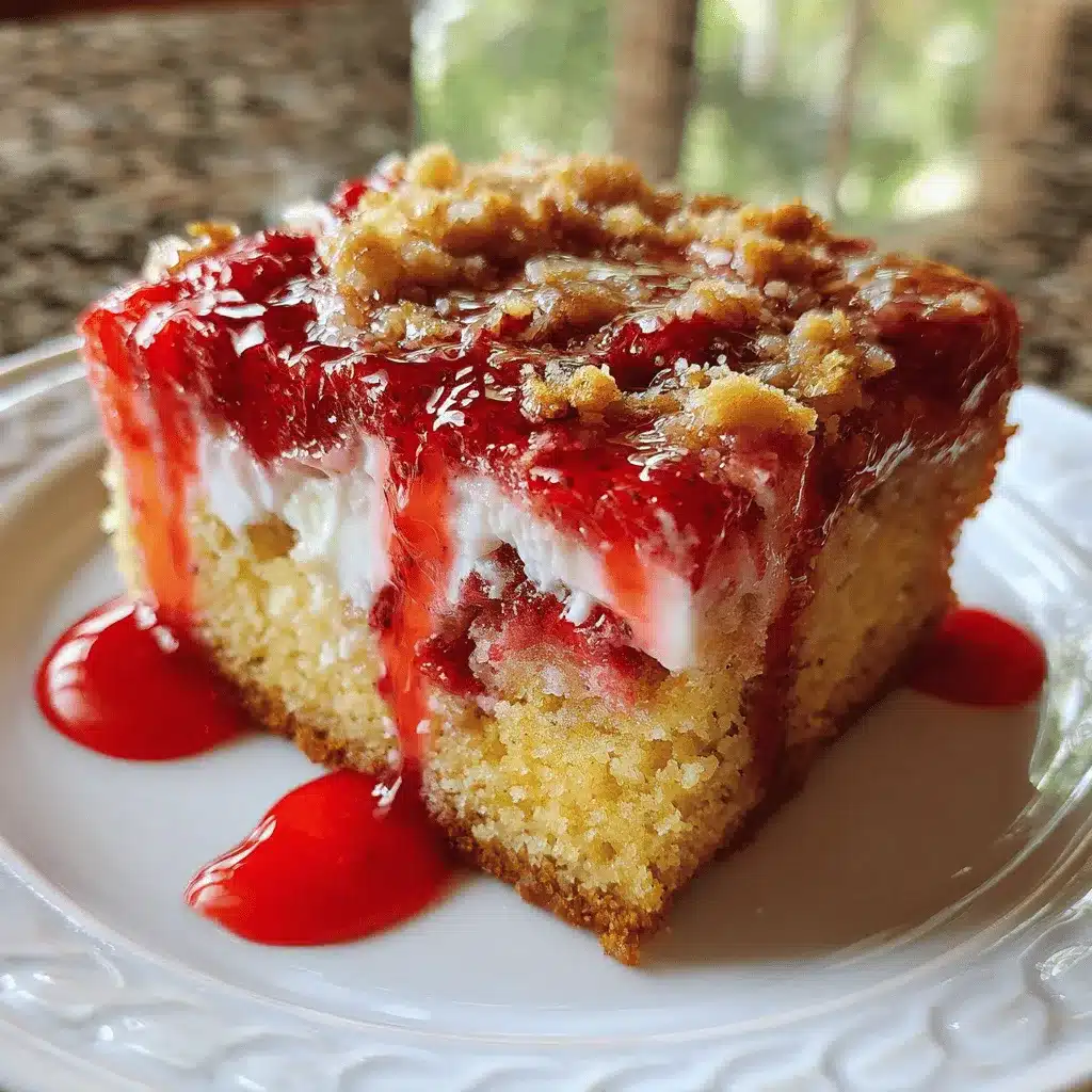 strawberry earthquake cake preparation steps