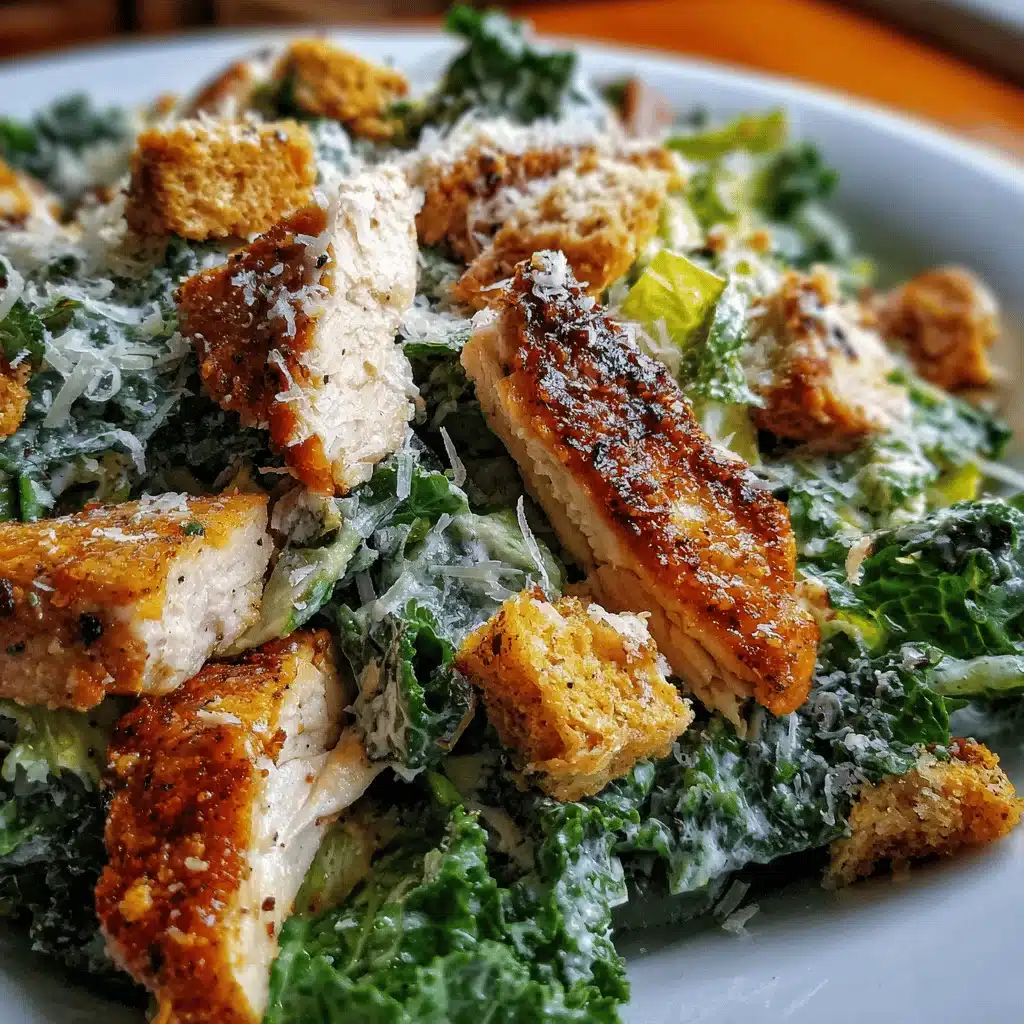 vegan chicken Caesar salad - featured image