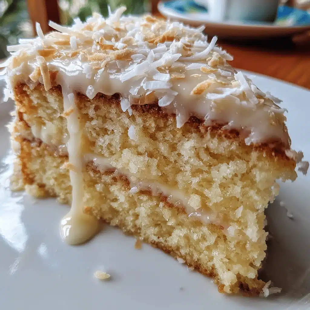 white German chocolate cake - featured image