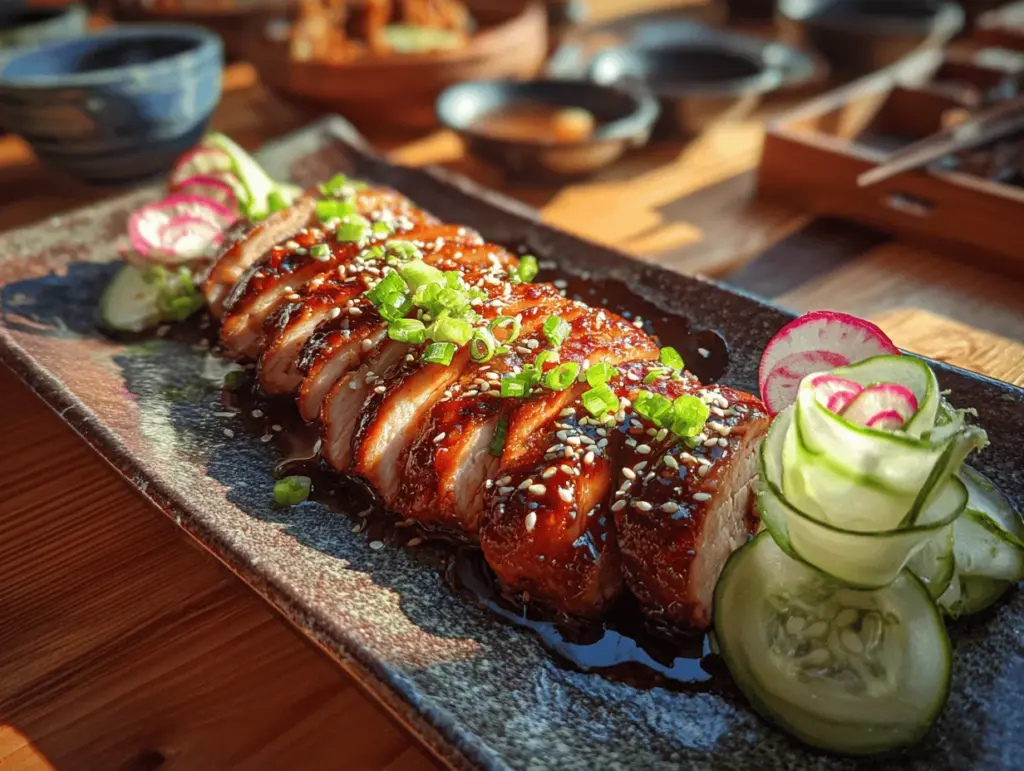 Asian inspired turkey with soy glaze - featured image