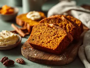 gluten free pumpkin bread - featured image