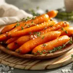 honey glazed carrots - featured image
