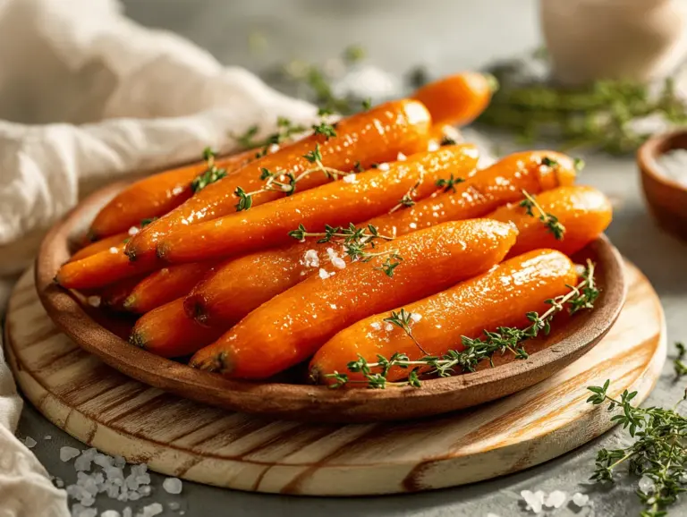 honey glazed carrots - featured image