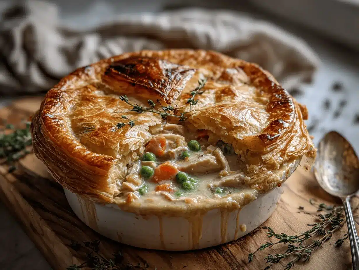 turkey pot pie preparation steps